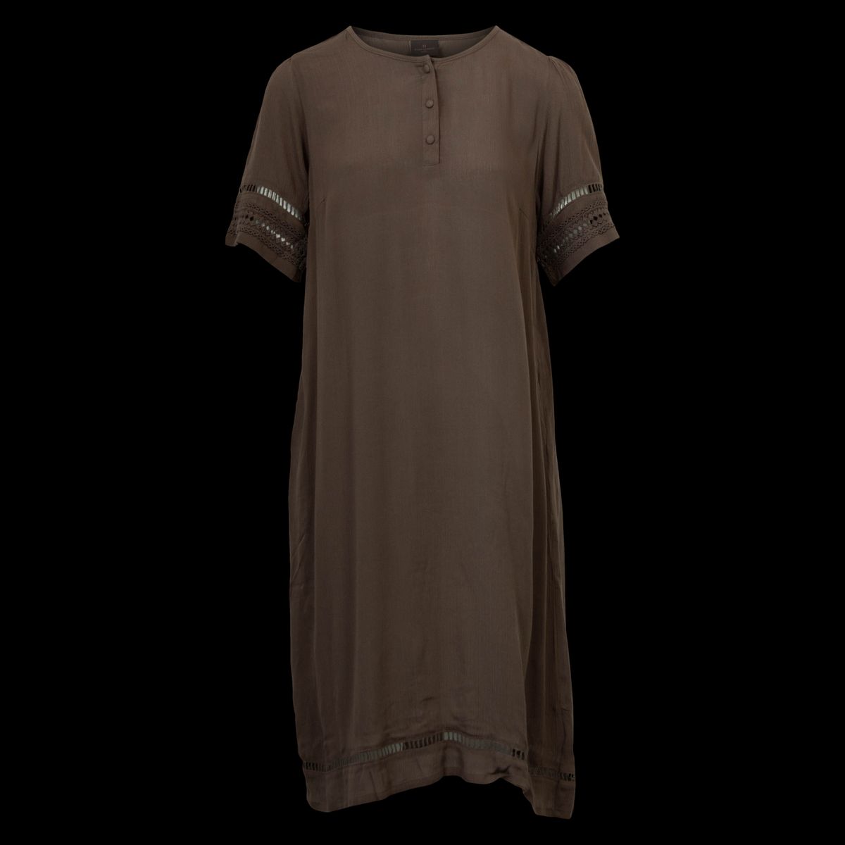 Kopenhaken Bea Dame Kjole - Morel Brown - 2XL