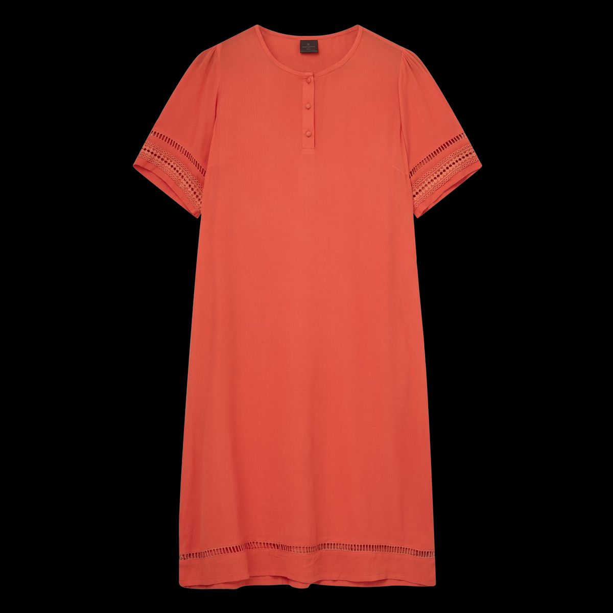 Kopenhaken Bea Dame Kjole - Neon Orange - L