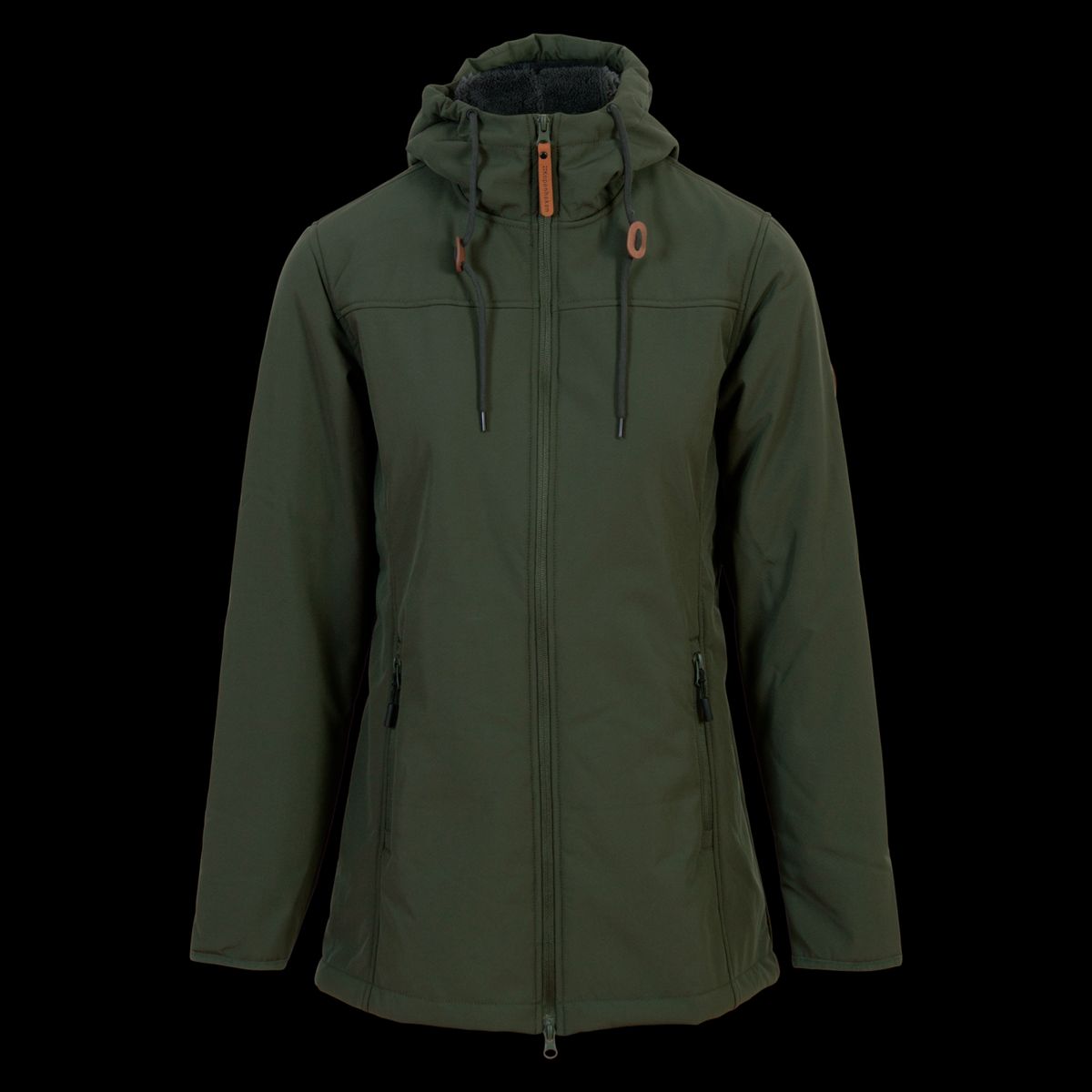 Kopenhaken Delta Dame Softshell m. fleece - Forrest - 36