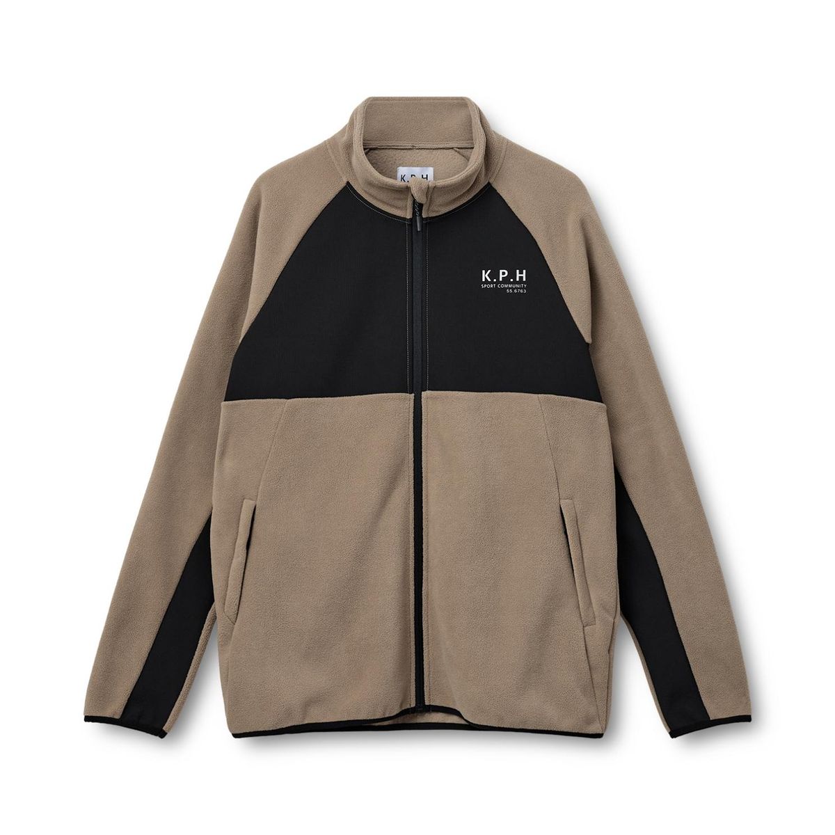 Kopenhaken Ichiba Herre Fleece - Akhil Brown - L