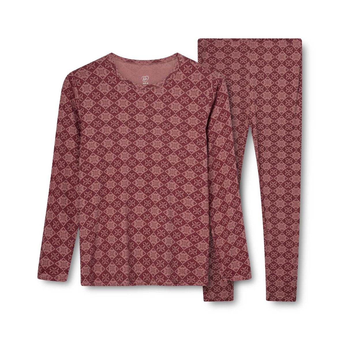 Kopenhaken Olivia base layer Dame Skiundertøj i bambus - Ash Rose - L