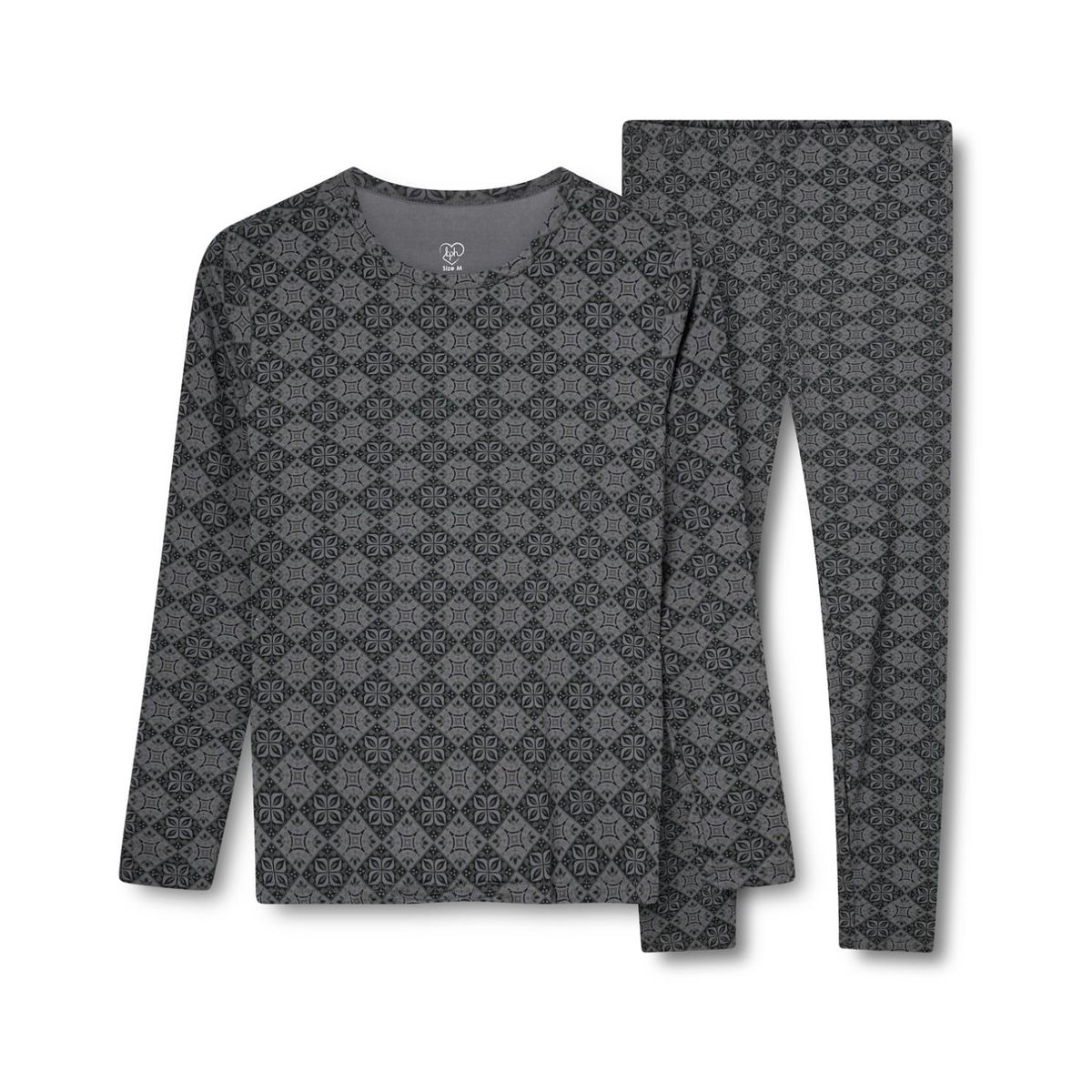 Kopenhaken Olivia base layer Dame Skiundertøj i bambus - Asphalt - XS