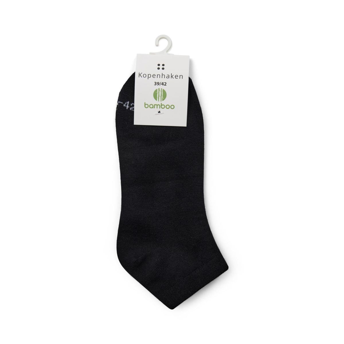 Kopenhaken Thurø Footies Unisex Strømper - Black - 35/38