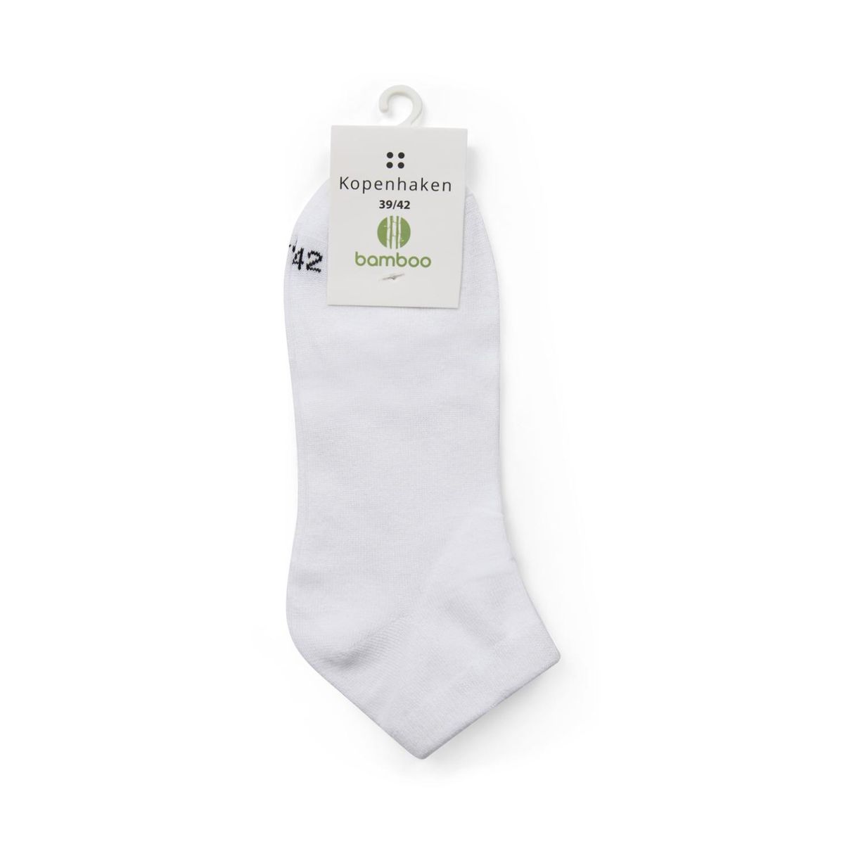 Kopenhaken Thurø Footies Unisex Strømper - White - 39/42