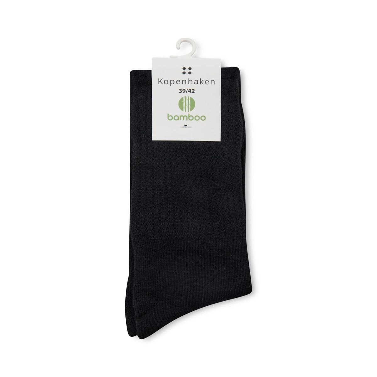 Kopenhaken Thurø Tennis Sock Unisex Strømper - Black - 35/38