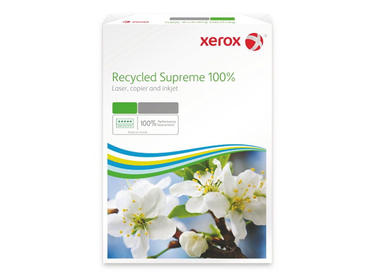 Kopipapir A4 | Xerox Recycled 100% Supreme | 80 g | 500 ark