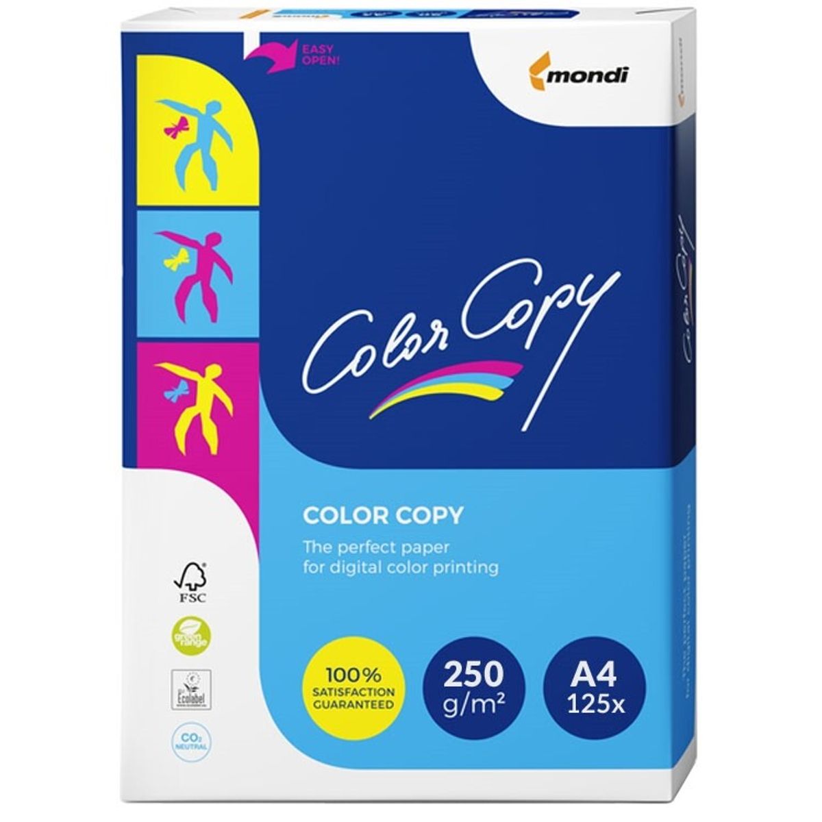 Kopipapir Colorcopy 250g A4, 125 ark/pak