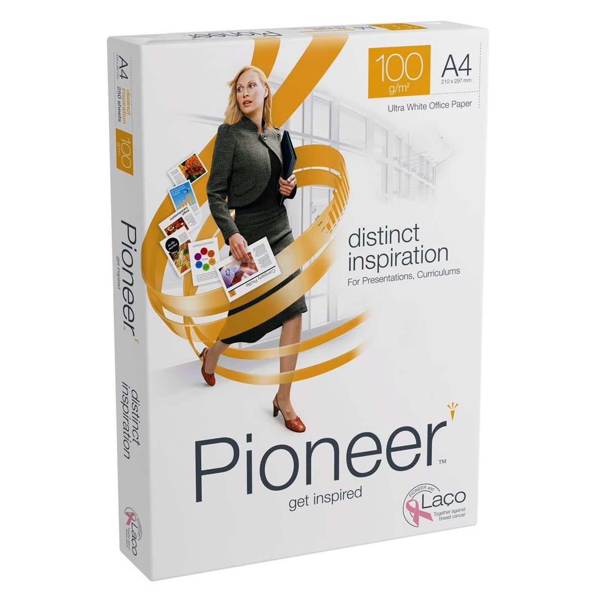 Kopipapir Pioneer, 100g A4 250ark/pak