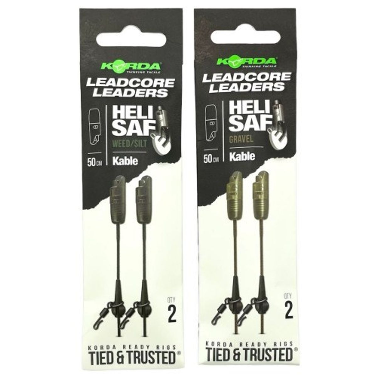 Korda Kable Leadcore Leaders Heli Safe