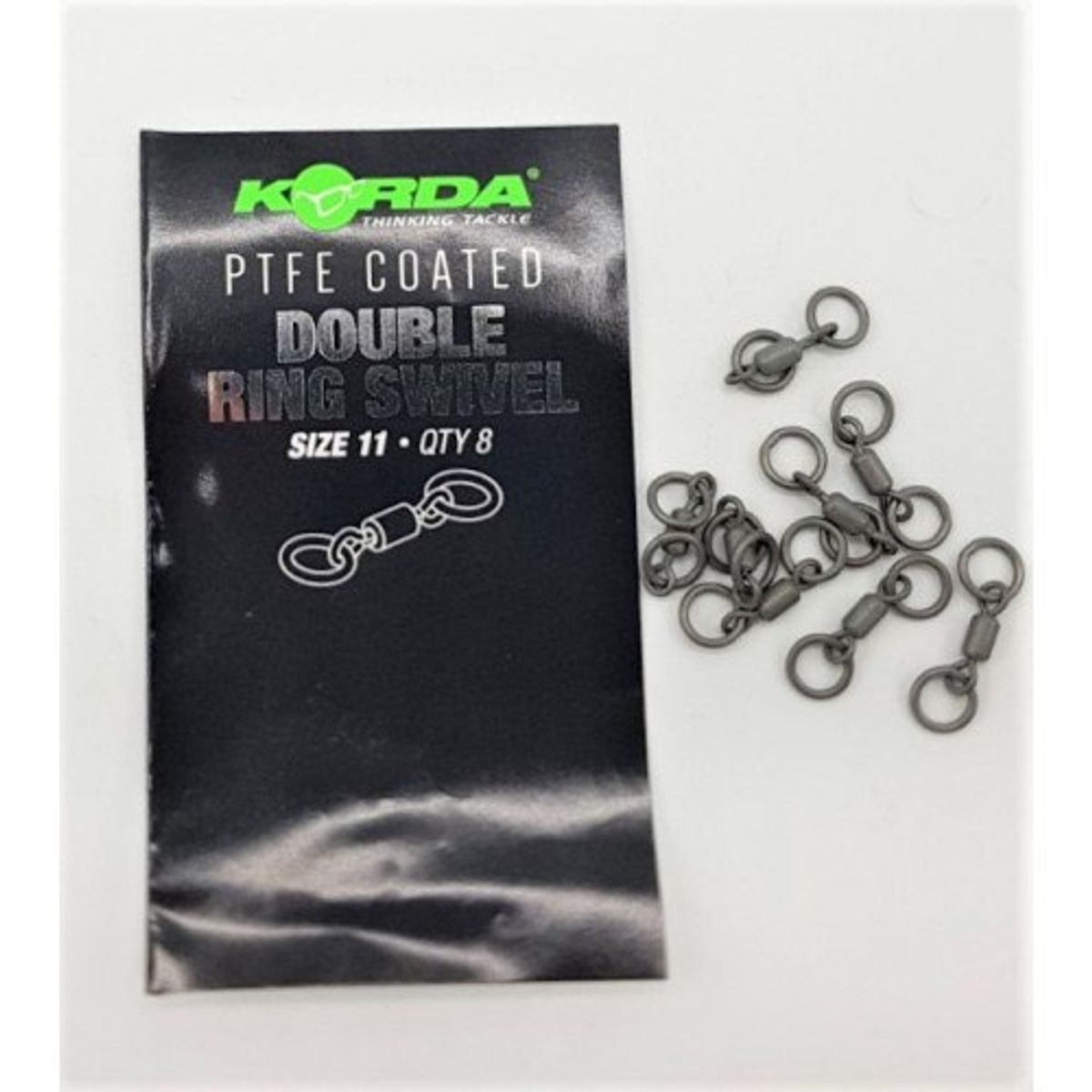 Korda PTFE Double Ring Swivel Str. 11