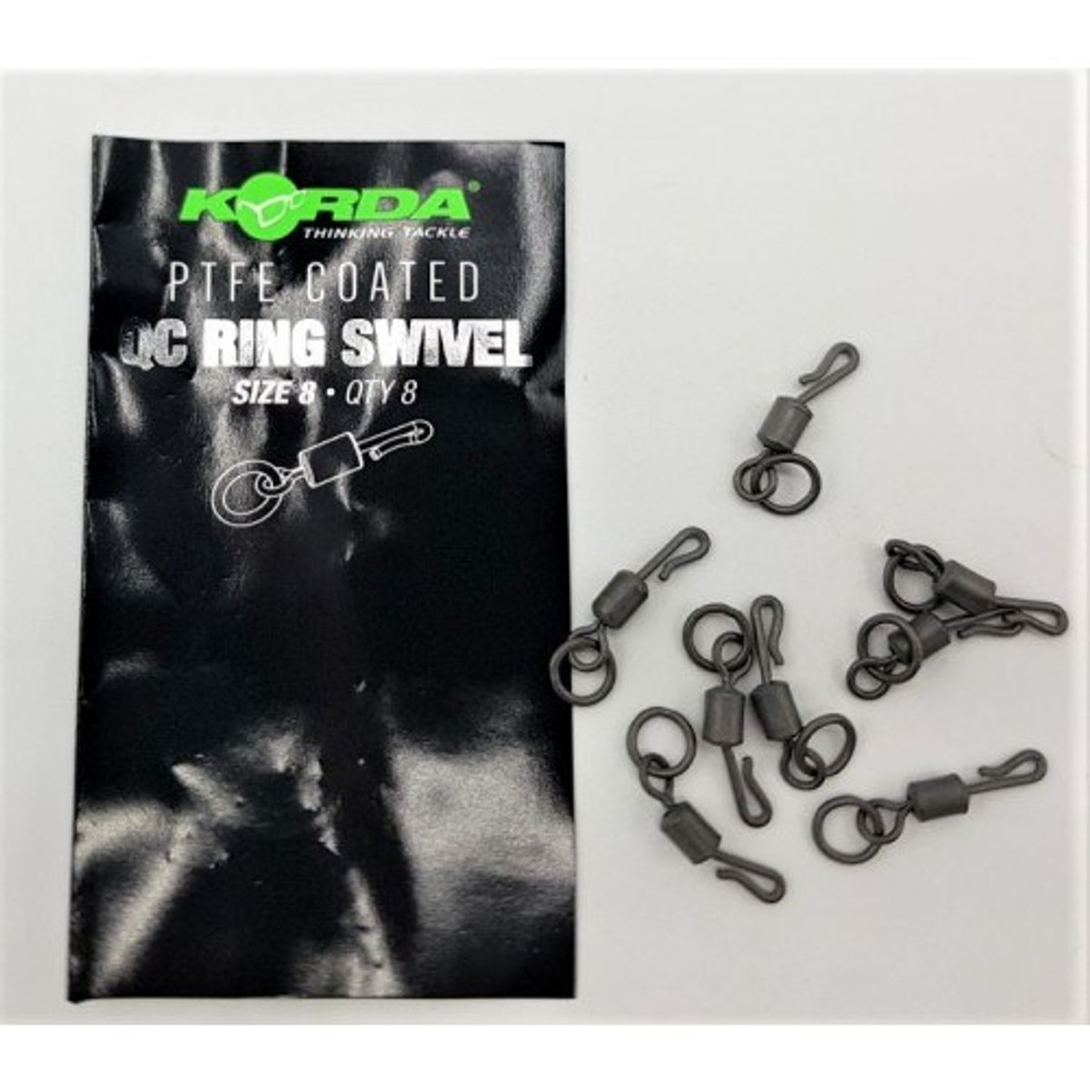 Korda PTFE QC Ring Swivel Str. 8