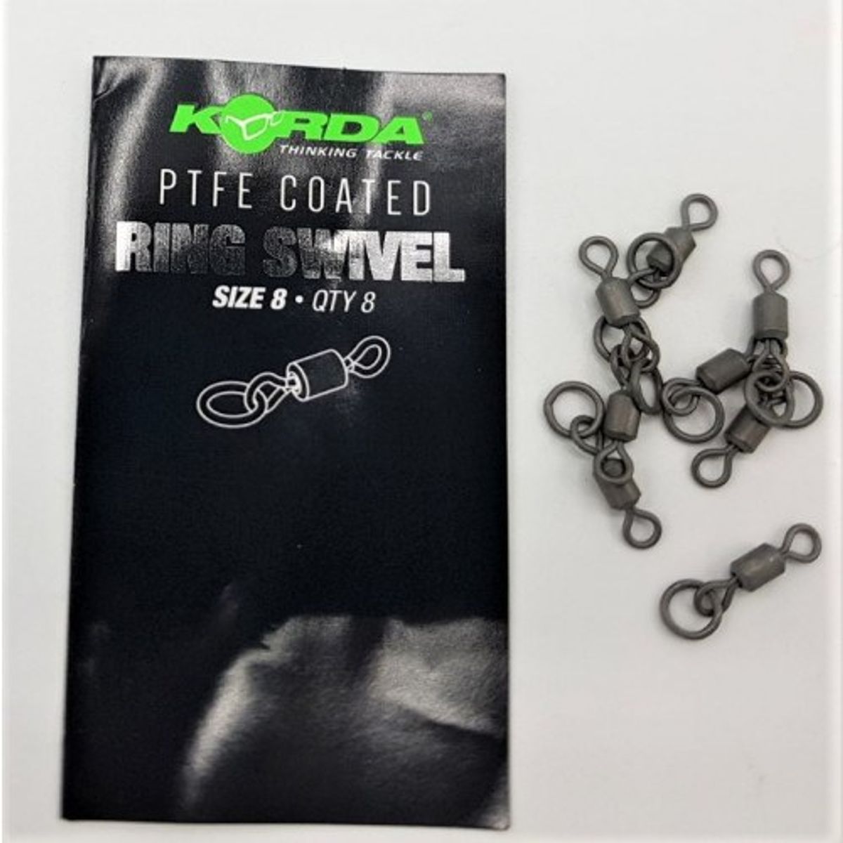 Korda PTFE Ring Swivel Str. 8