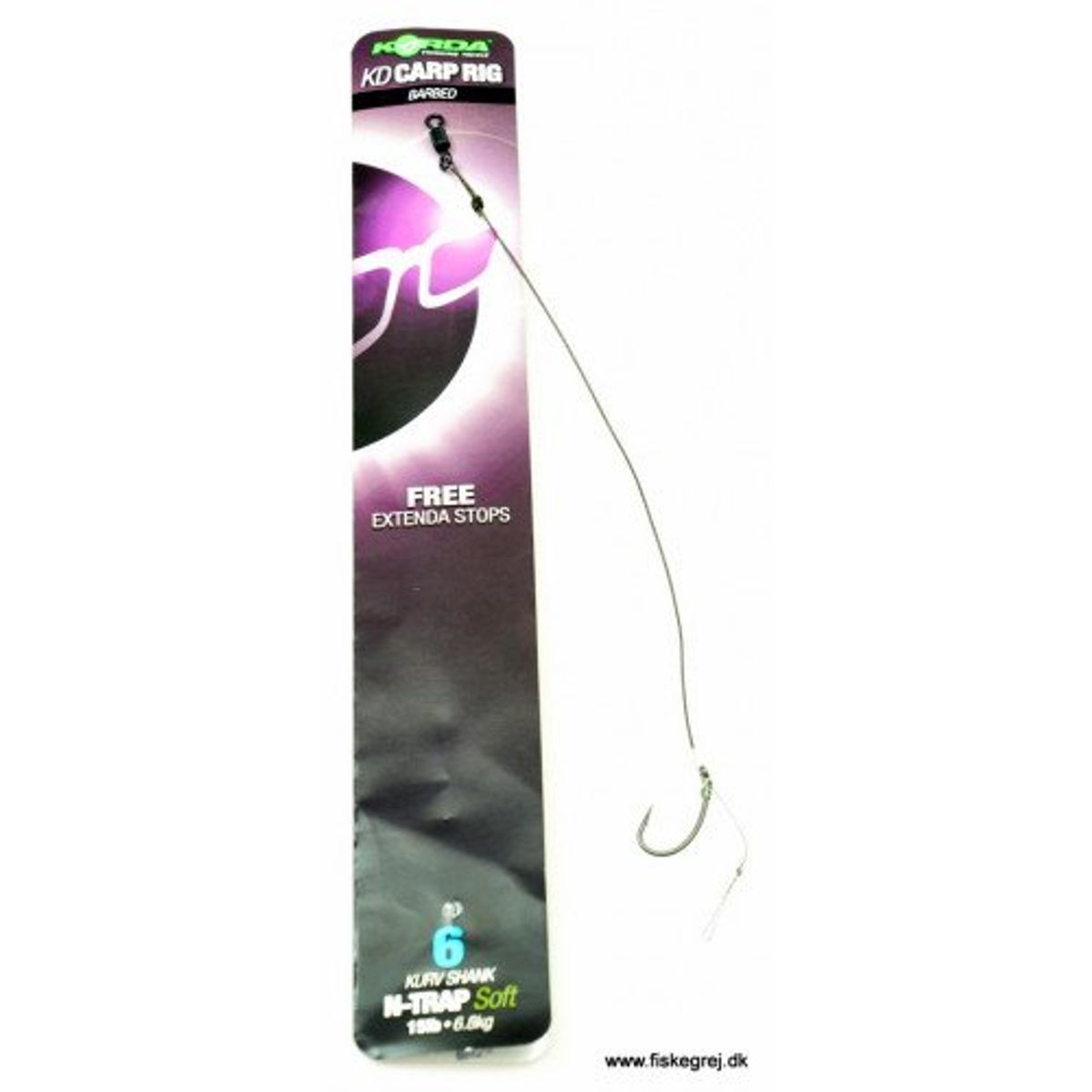 Korda Spinner Rig Kurv Shank