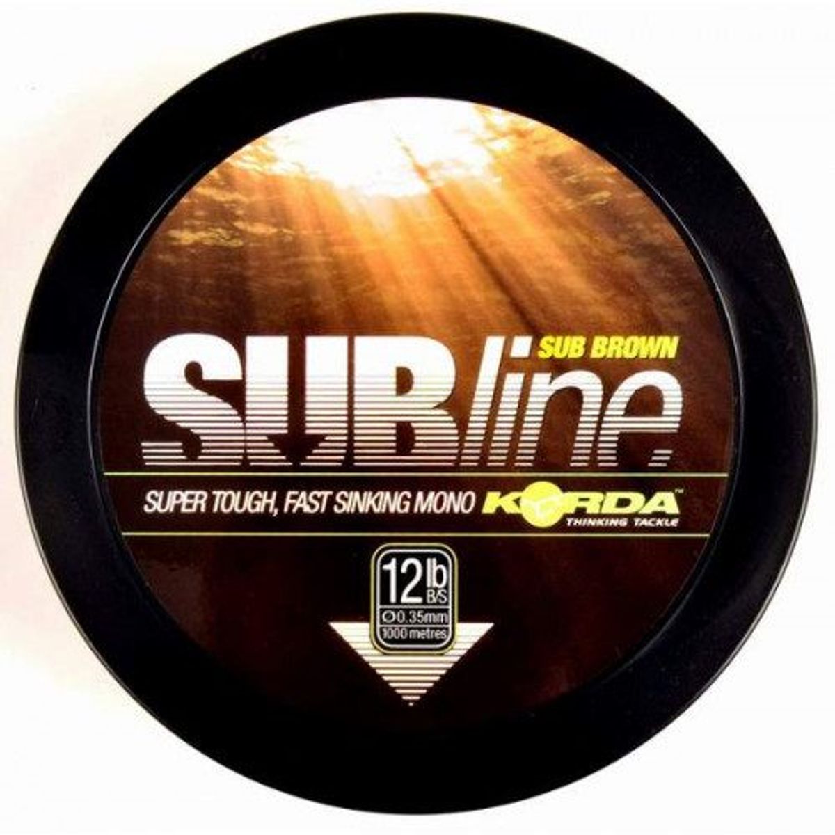 Korda SUBline 1000m 0,40mm Brown