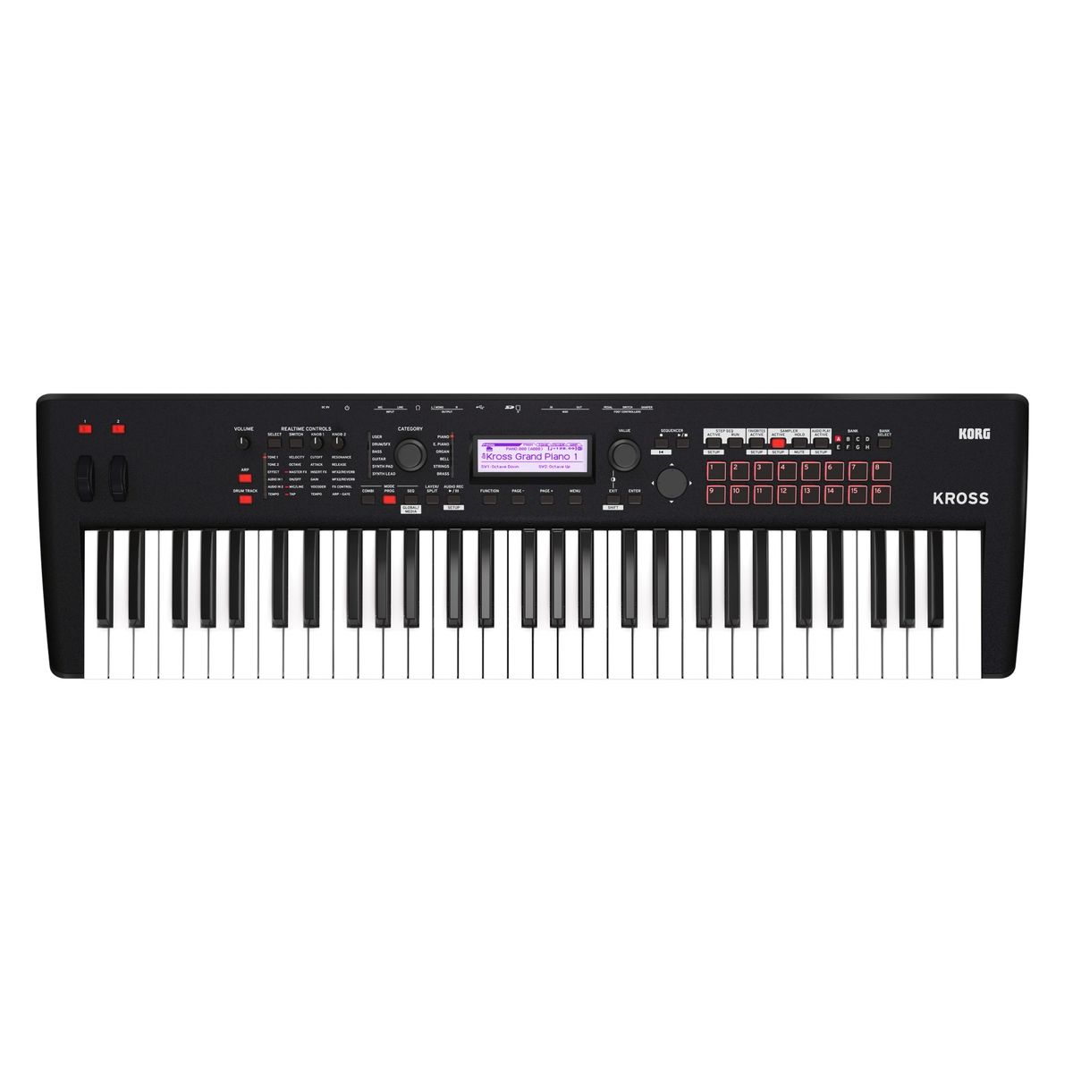 Korg KROSS2 61 Tangenters Workstation