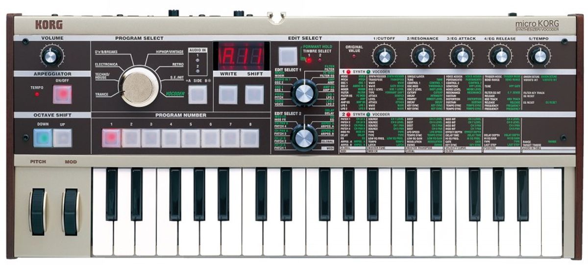 Korg MicroKorg Synthesizer