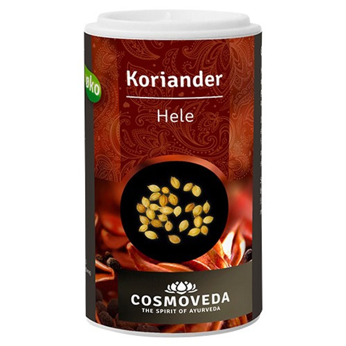 Koriander hele Økologisk - 20 gram - Cosmoveda