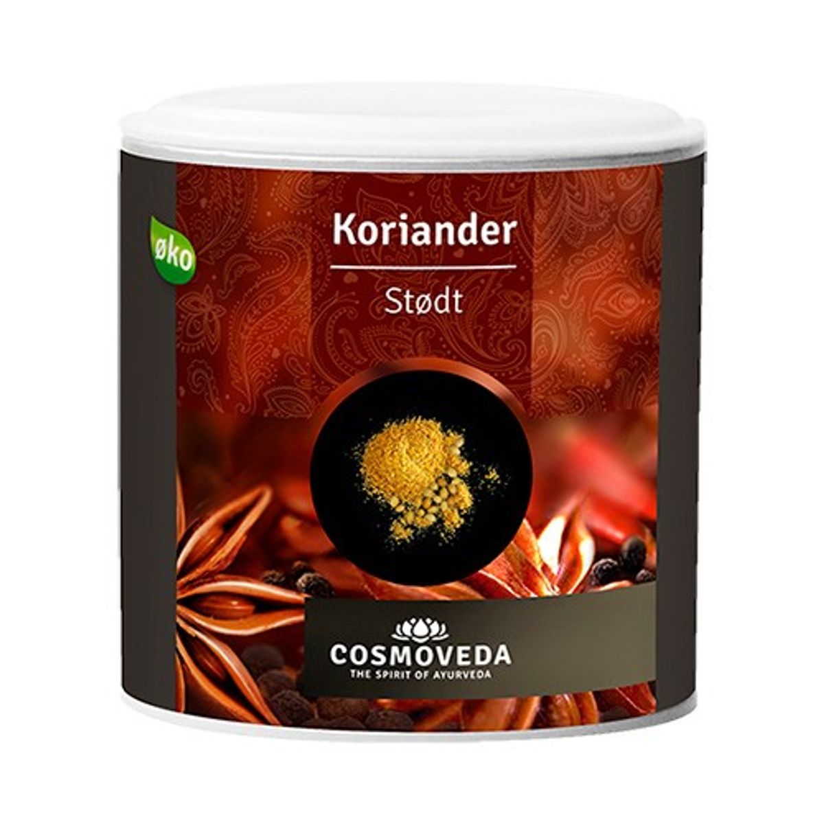 Koriander pulver Økologisk - 70 gram - Cosmoveda