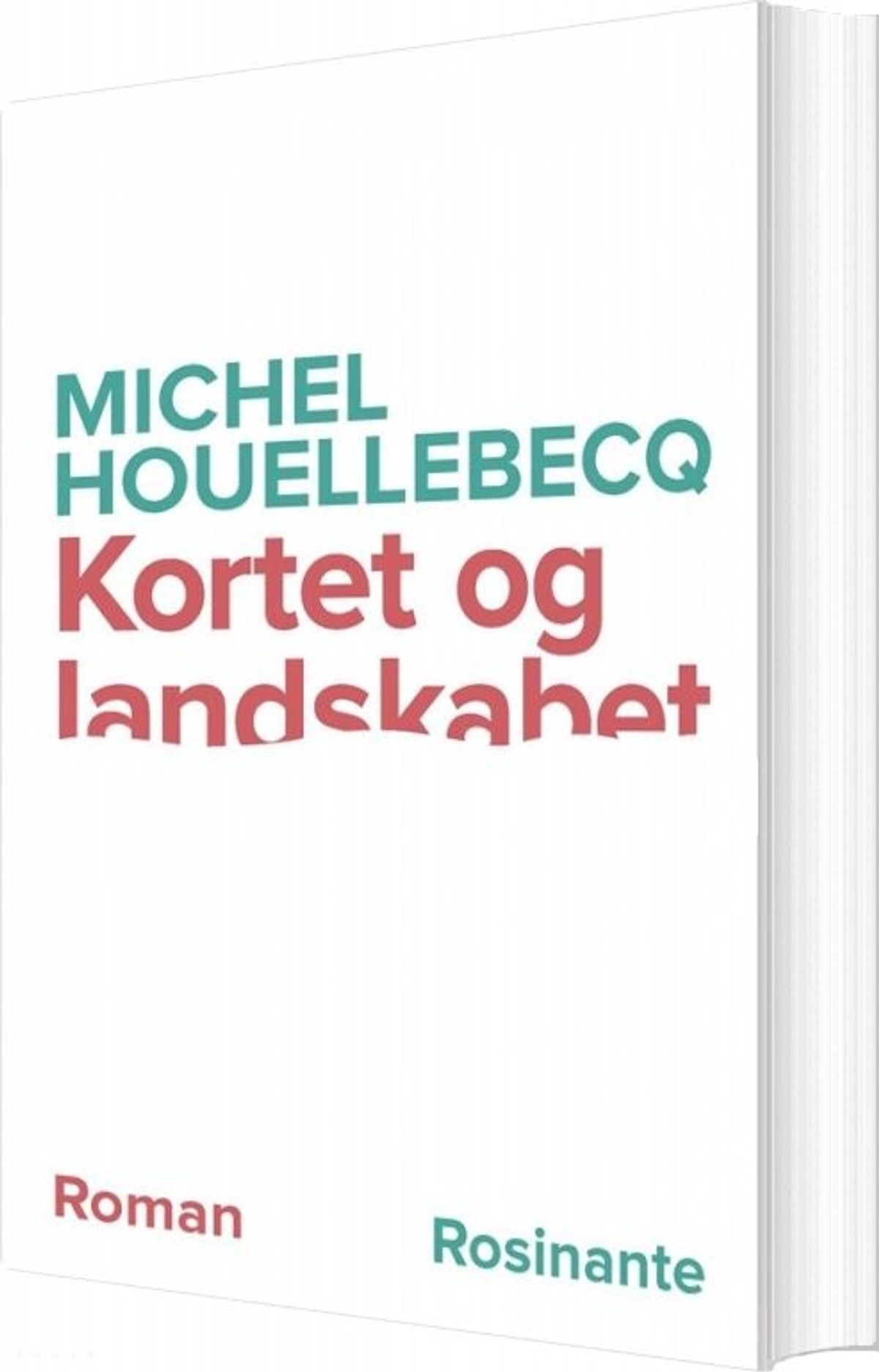 Kortet Og Landskabet - Michel Houellebecq - Bog