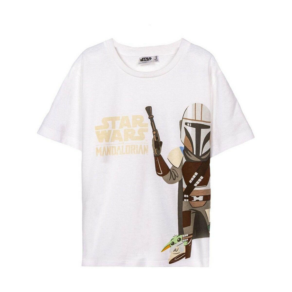 Kortærmet T-shirt The Mandalorian Brun 8 år