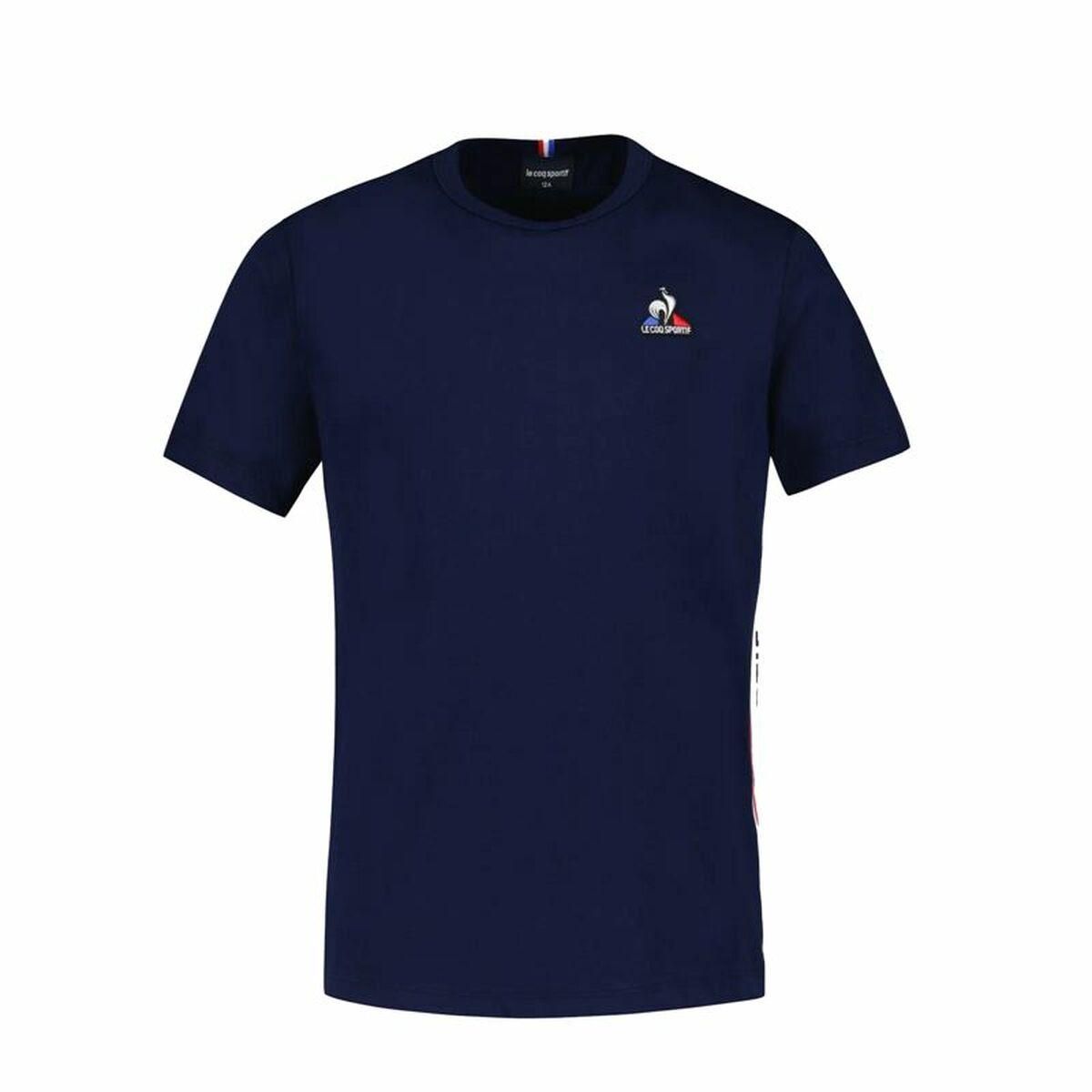 Kortærmet T-shirt til Børn Le coq sportif N°1 Tricolore Blå 10 år