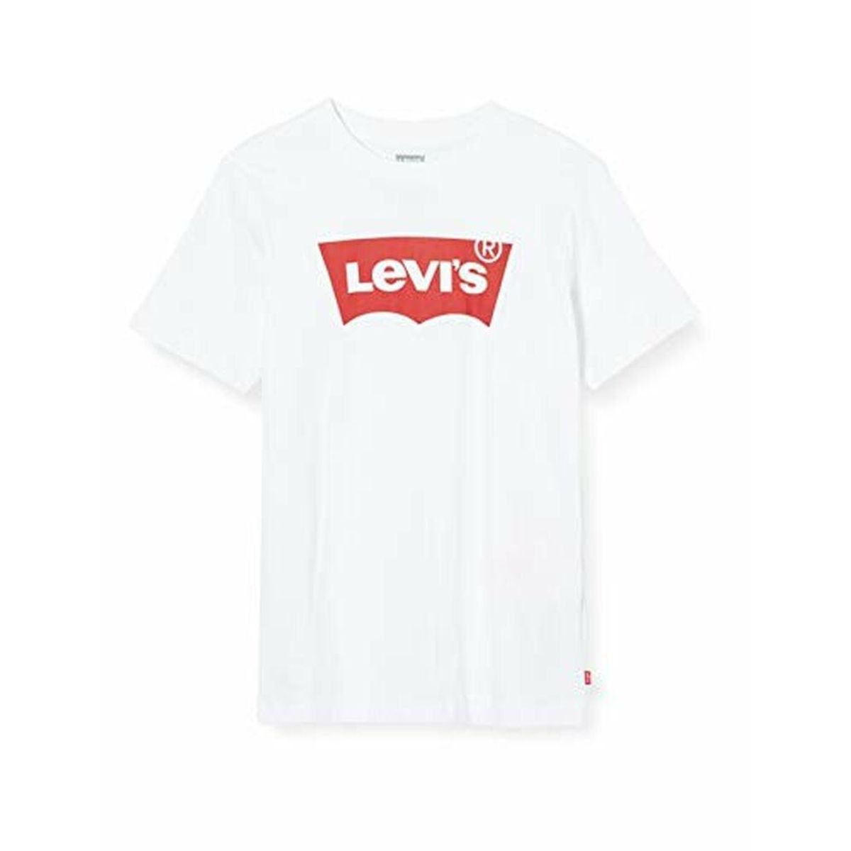 Kortærmet T-shirt til Børn Levi's 8157 Hvid