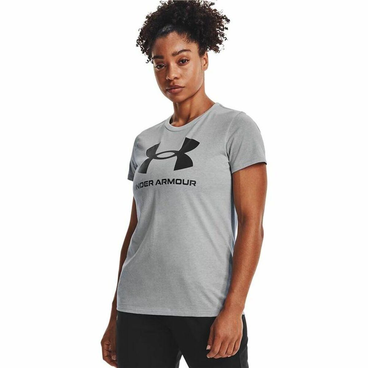 Kortærmet T-shirt til Kvinder Under Armour Sportstyle M