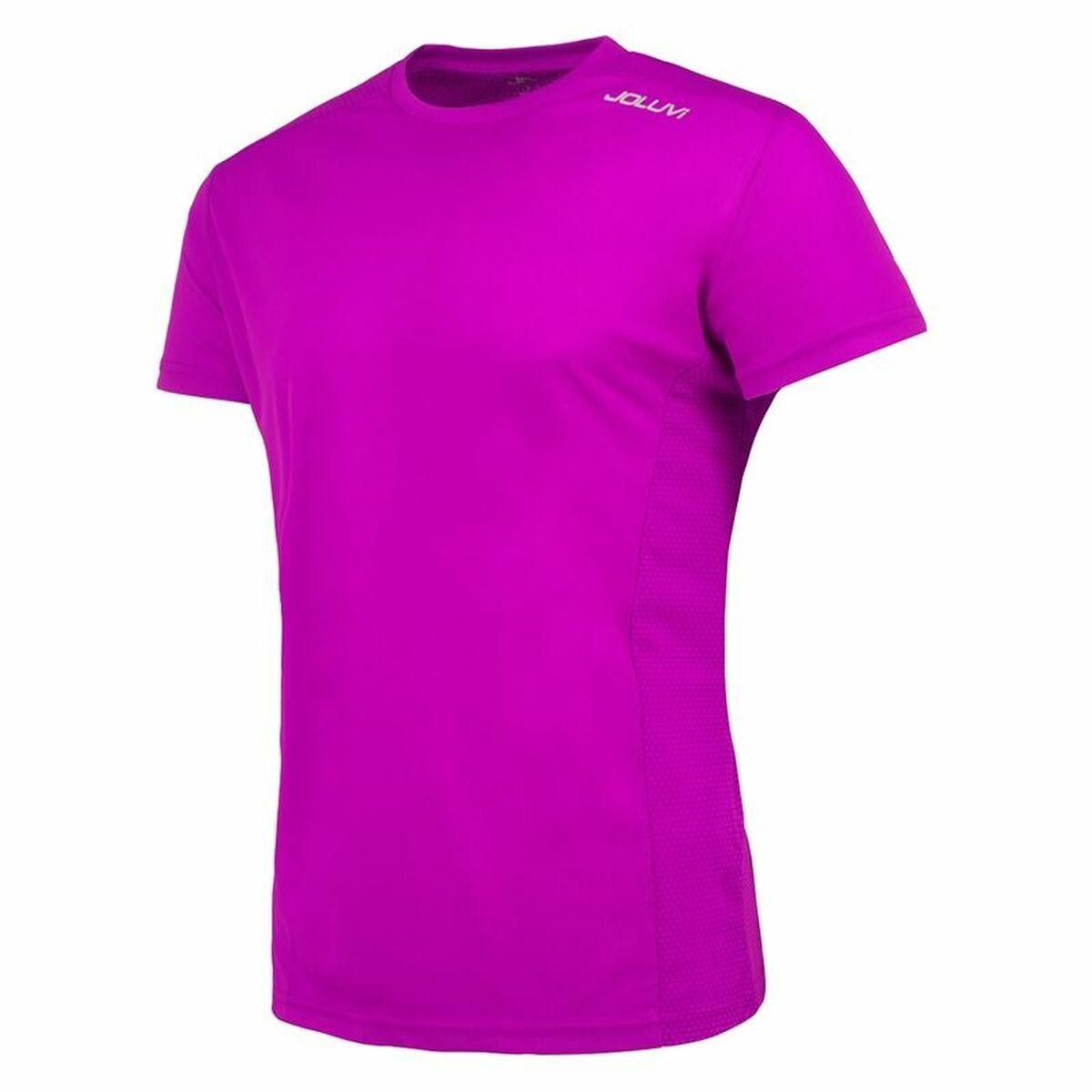 Kortærmet T-shirt til Mænd Joluvi Duplex Pink Mænd XL