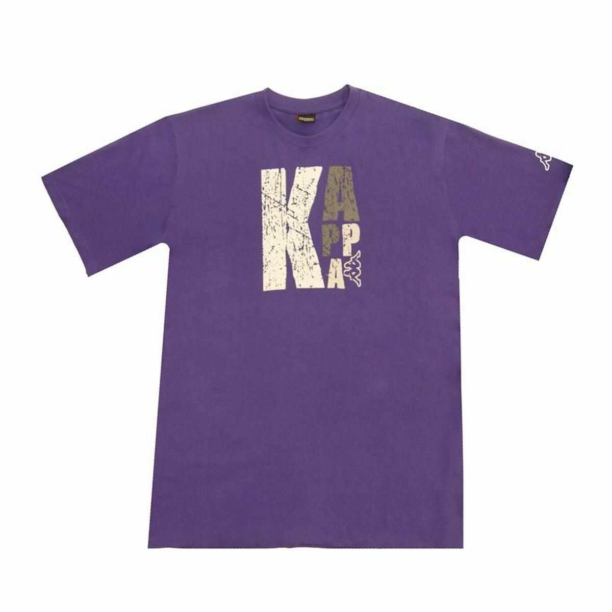 Kortærmet T-shirt til Mænd Kappa Sportswear Logo Violet XL