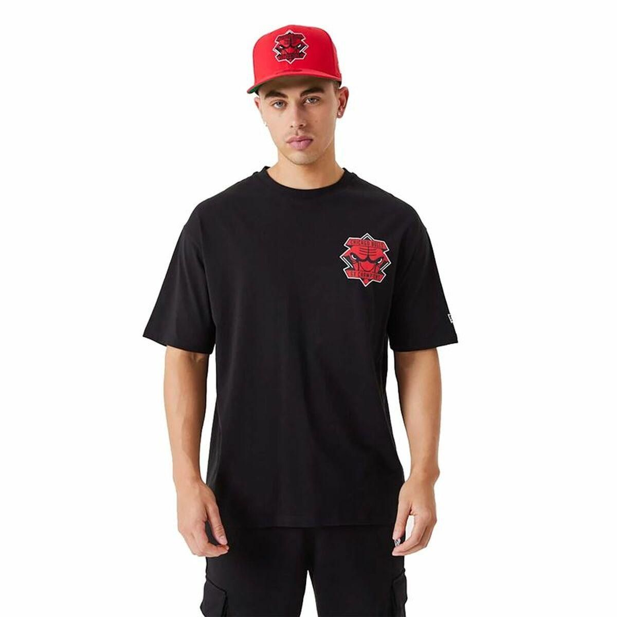 Kortærmet T-shirt til Mænd New Era Championship Chicago Bulls L