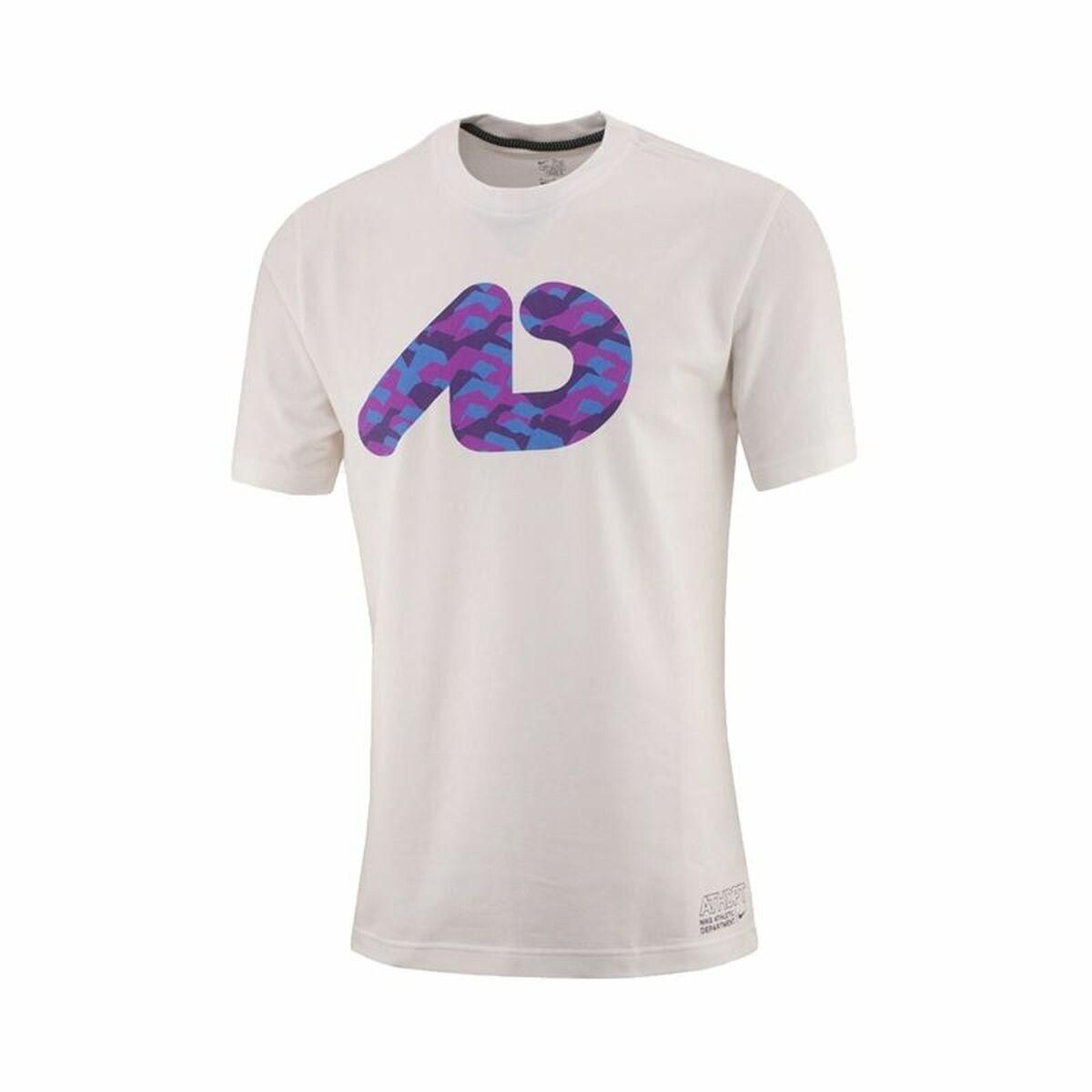 Kortærmet T-shirt til Mænd Nike Hybrid ATH DPT Hvid M