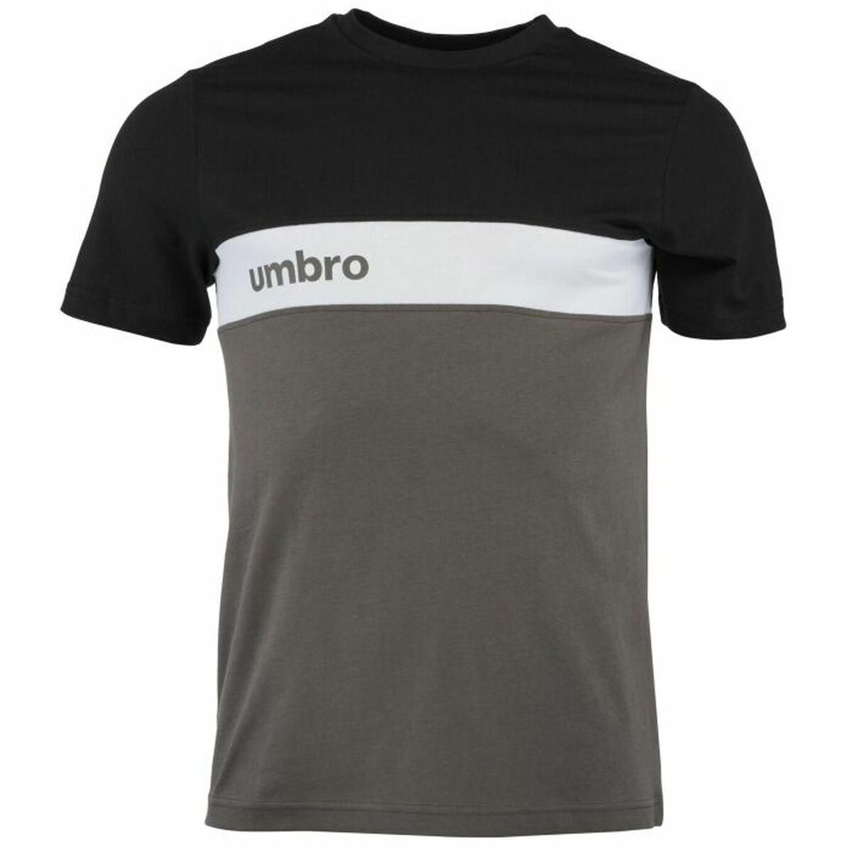 Kortærmet T-shirt til Mænd Umbro SPORTWEAR 66211U LT8 Sort M