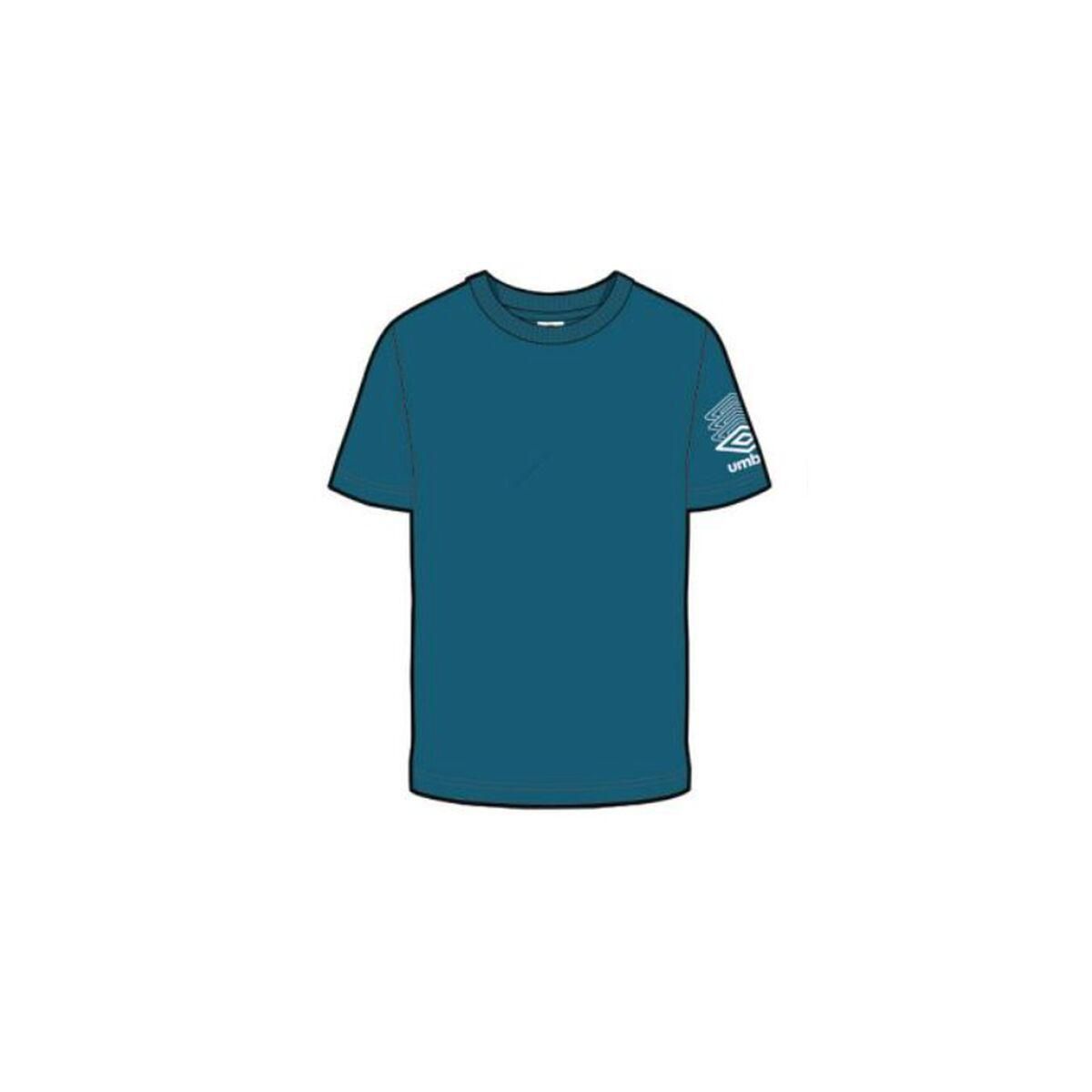 Kortærmet T-shirt til Mænd Umbro tERRACE 66207U LKB Blå S