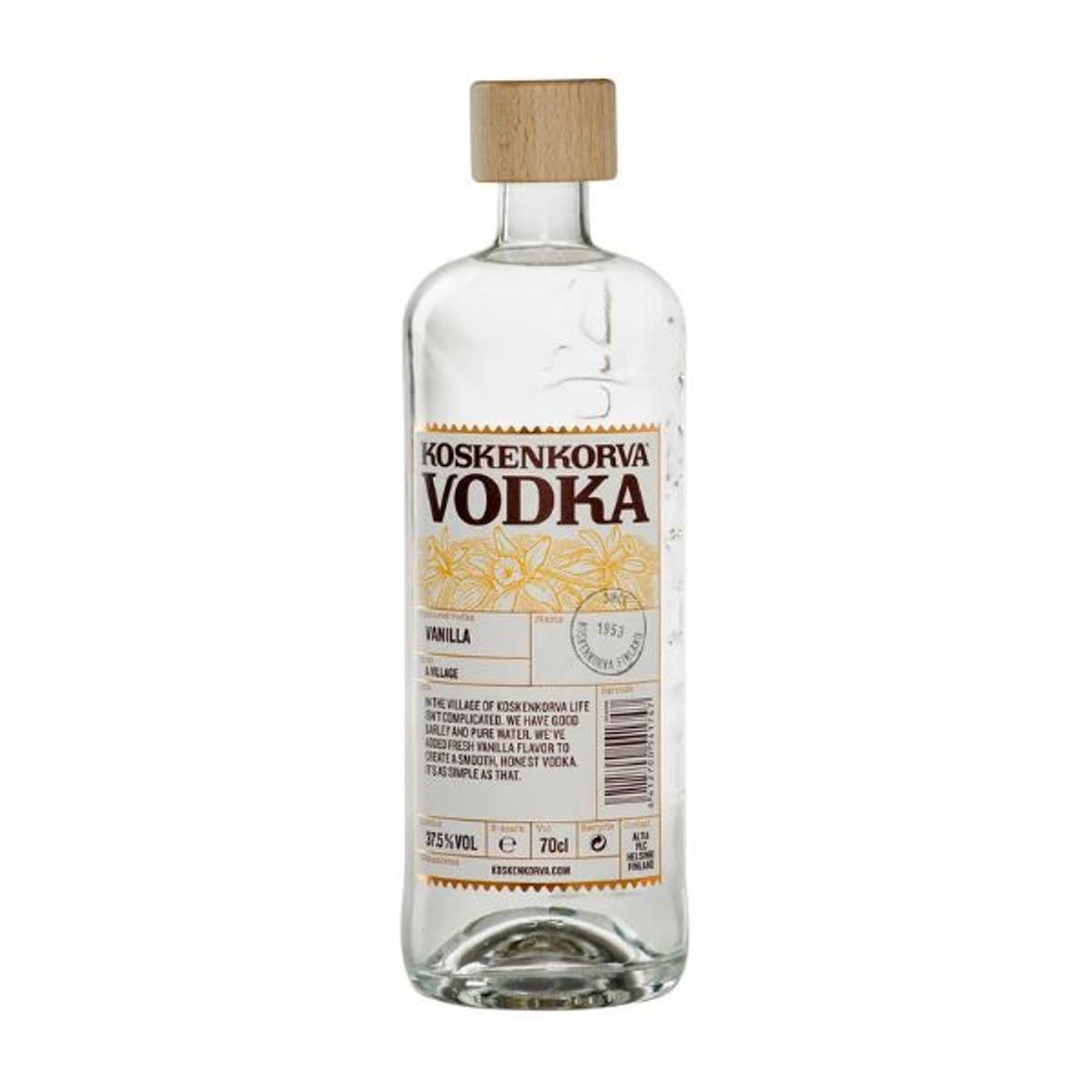 Koskenkorva Vodka Vanilla Fl 70