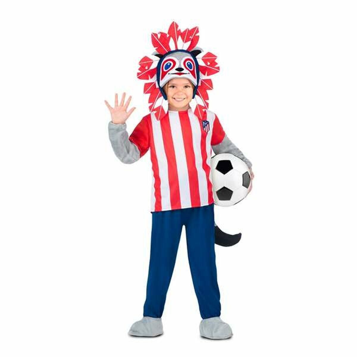 Kostume til børn Atlético Madrid 5 Dele Amerikansk Indisk 3-4 år