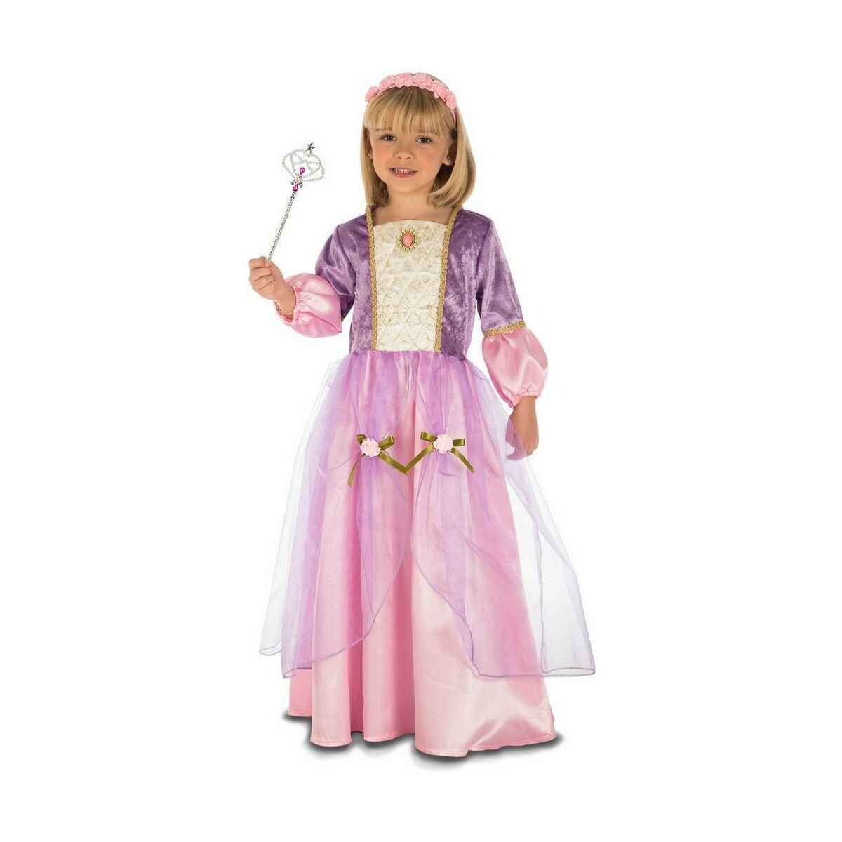 Kostume til børn Lilla Prinsesse (2 Dele) 7-9 år