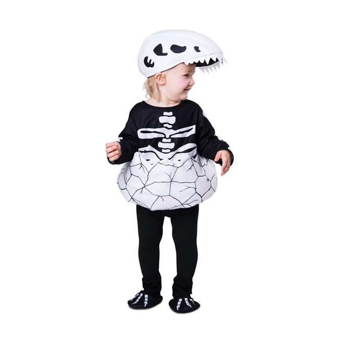 Kostume til børn Small Dinosaur Skelet 3-4 år