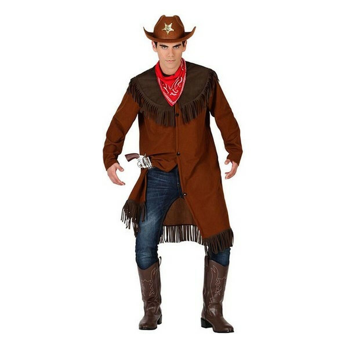 Kostume til voksne (2 stk) Cowboy mand XS/S