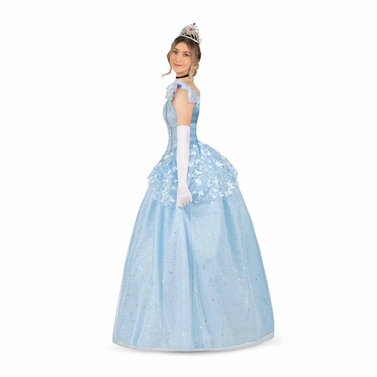 Kostume til voksne Blå Prinsesse (3 Dele) S