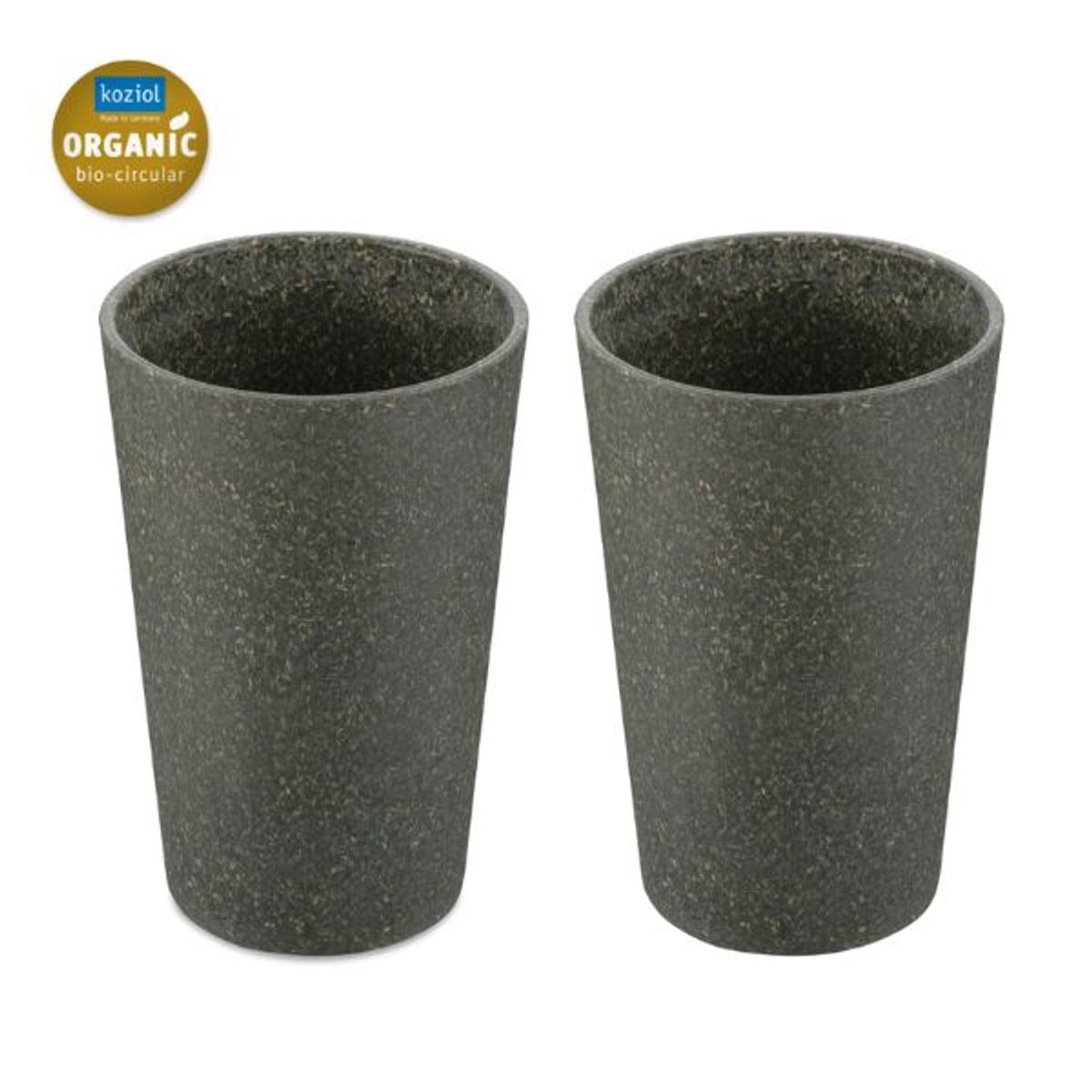 Koziol Connect Cup L 350ml 2 Stk. Ash Grey