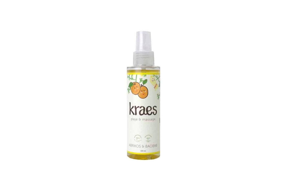 Kraes Pleje & Massage Olie, 150 ml