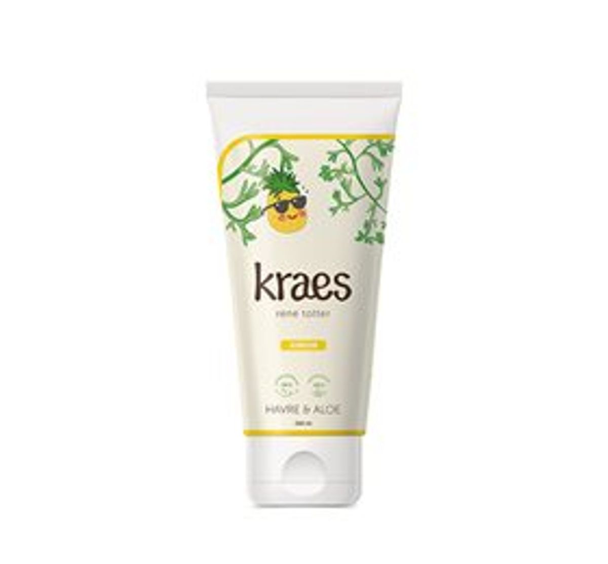 KRAES rene totter med duft Let ananas duft &bull; 200 ml.