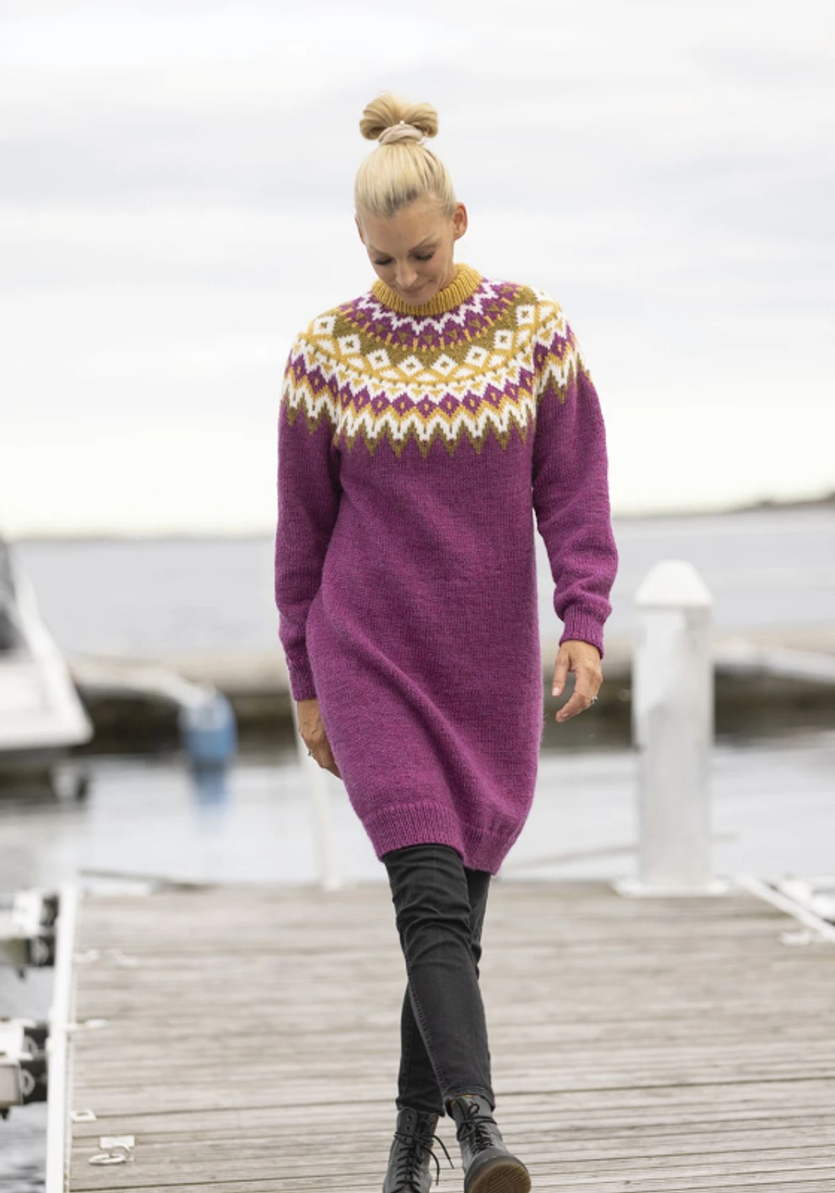 "Kraft" tunika - Viking Design 2329-4 Kit - XS-XXL - Viking Wool, fra Viking