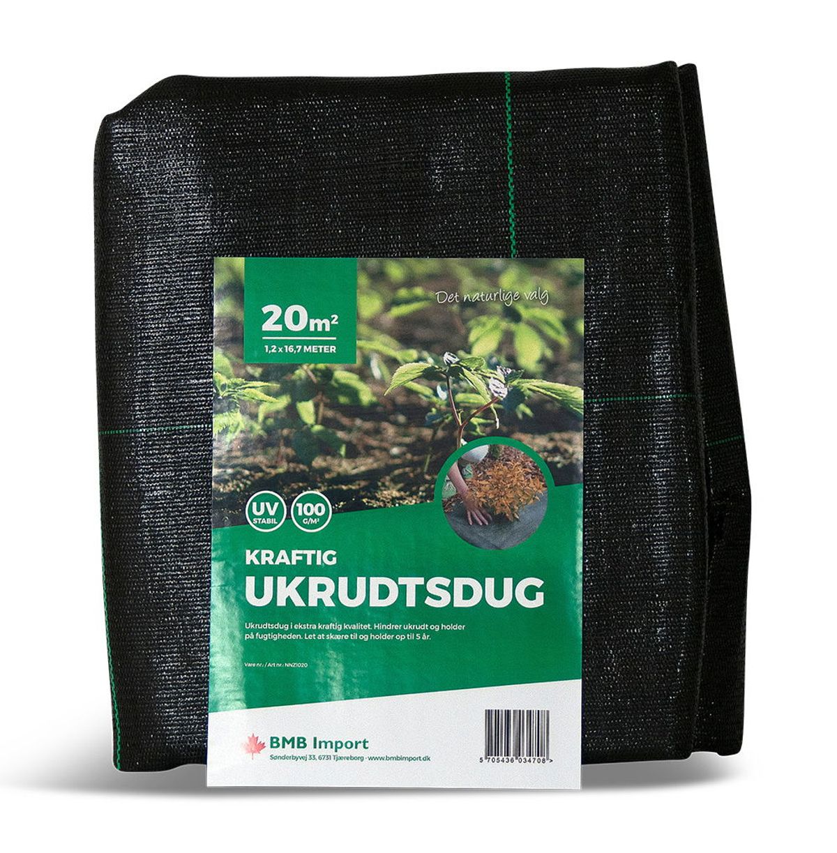 Kraftig ukrudtsdug - 20 m2