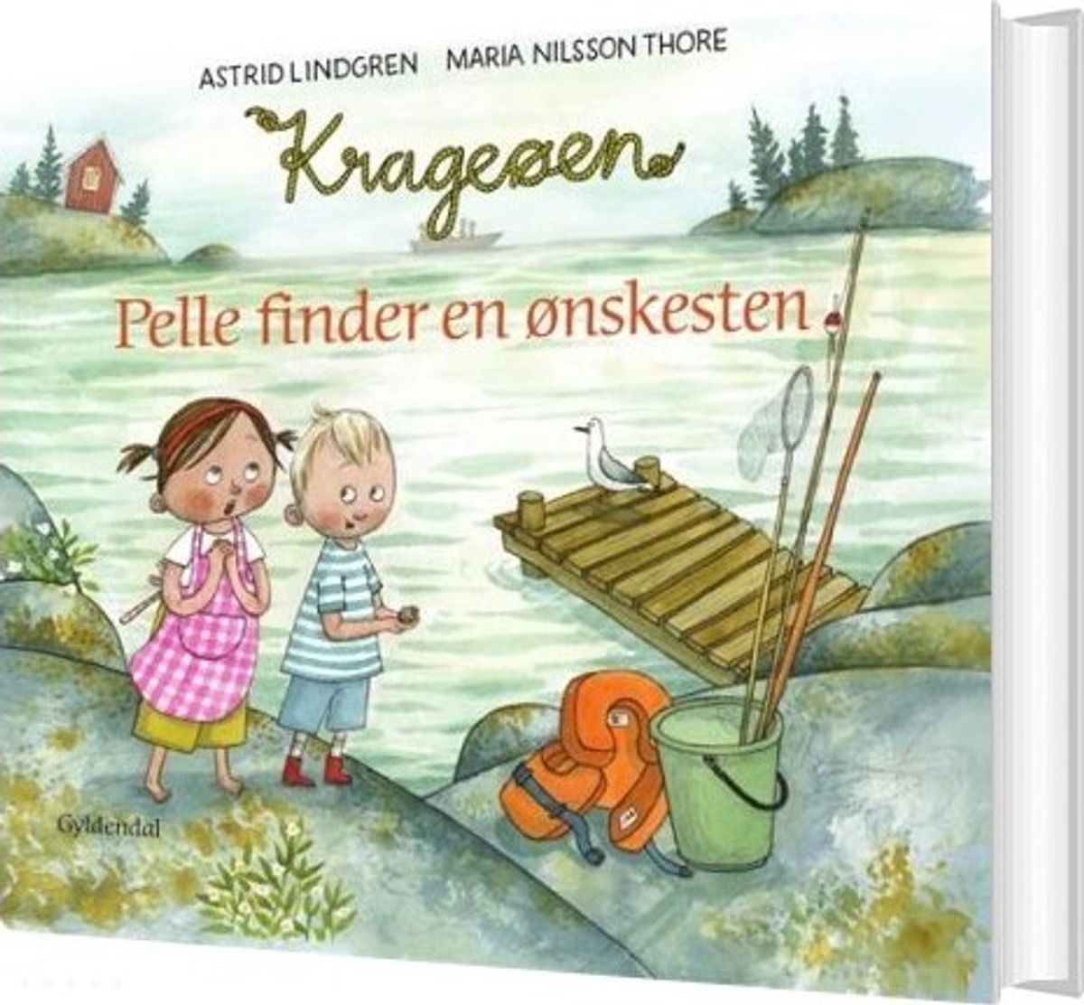 Krageøen. Pelle Finder En ønskesten - Astrid Lindgren - Bog