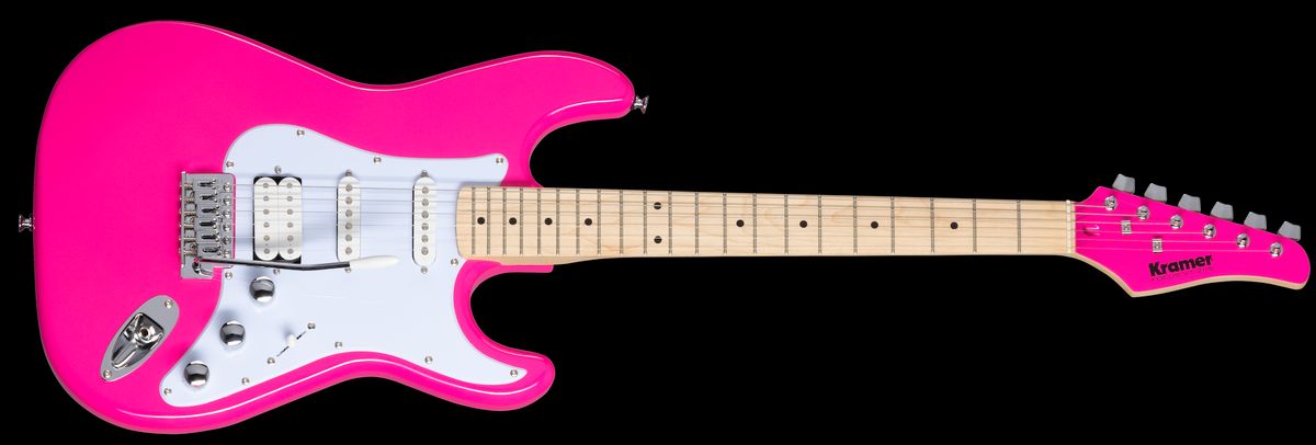 Kramer Focus VT-211S El-guitar (Hot Pink)