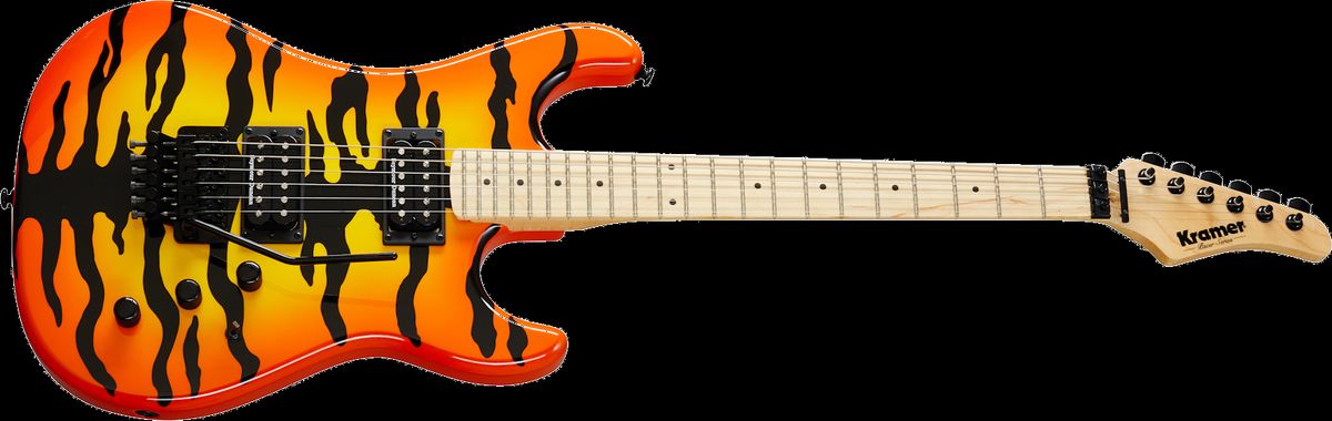 Kramer Guitars Pacer Vintage El-guitar (Tiger Stripe)