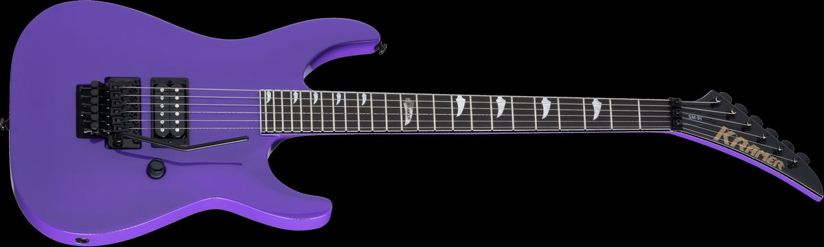 Kramer SM-1H El-guitar (Shockwave Purple)