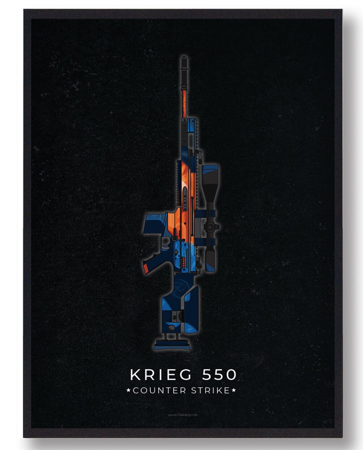 Krieg 550 - CS gamerplakater (Størrelse: L - 50x70cm (B2))