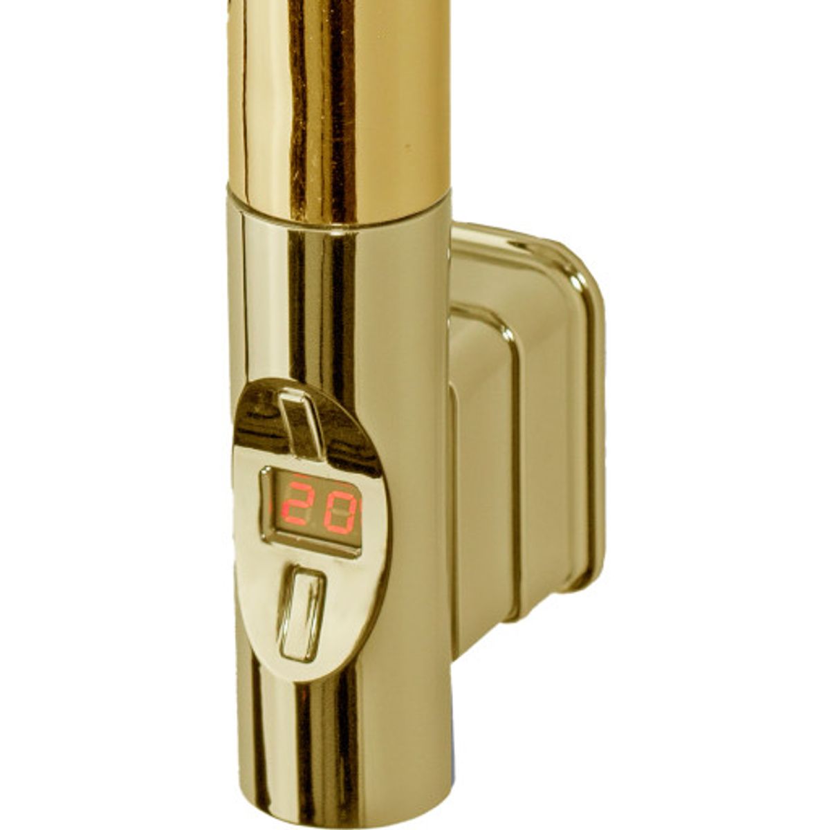 Kriss Nuvo 2 elpatron, 600W, termostat, timer, guld